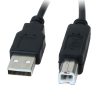 XTC-303 Cable para Impresora USB-A a USB-B 1.8m Negro