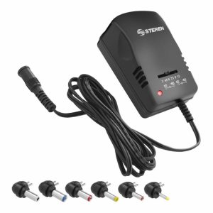 Eliminador Regulador de 3 a 12V Voltaje seleccionable