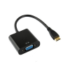 ADAPTADOR HDMI A VGA HEMBRA CON AUDIO PLUG