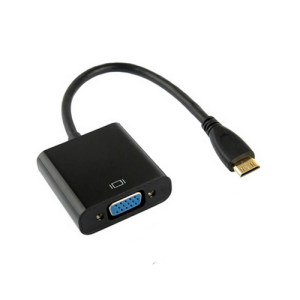 ADAPTADOR HDMI A VGA HEMBRA CON AUDIO PLUG