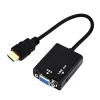 Cable de conversión HD con adaptador VGA + salida de audio