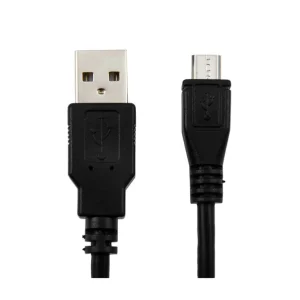 Cable de carga Tipo micro usb v8 3A color negro wdc-03m black wekome