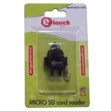 LECTOR de tarjeta MICROSD TIPO ANDROID COLORES MCR-1005 etouch