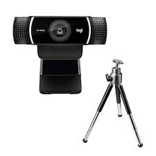 Logitech HD Pro Webcam C922 Cámara web Full HD 1080p a 30 fps / 720 60 fps CAMARA WEB incluye tripode pequeño