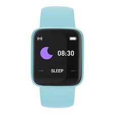 Smart Watch reloj inteligente CELESTE rectangular macaron color watch smart