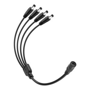 Cable de alimentación para 4 cámaras de seguridad
