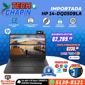 HP 14 importada celeron